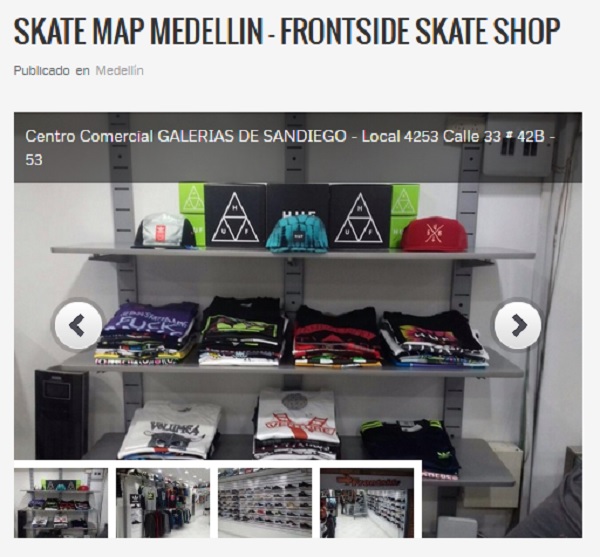 Tiendas de Skate en Medellín